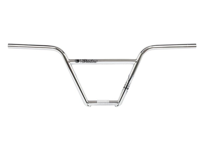 The Shadow Conspiracy "Crow Straight Gauge 4PC" BMX Bar - Chrome