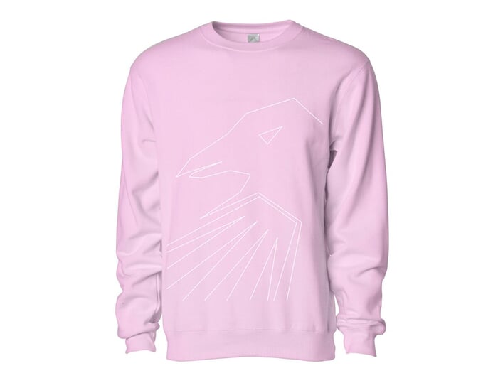 The Shadow Conspiracy "Thin Line Crew" Pullover - Pink