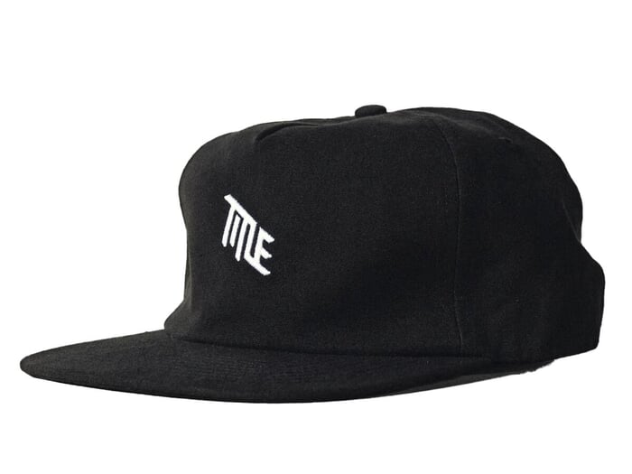 Title MTB "Unstructured 5-Panel" Cap - Black