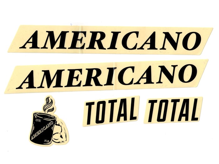 Total BMX "Americano" Rahmen Stickerset