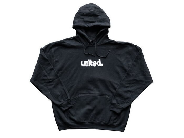 United Bikes "Coastin" Hooded Pullover - Black