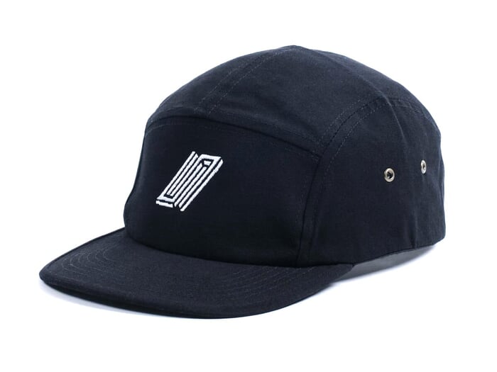 United Bikes "Reborn 5 Panel" Cap - Black