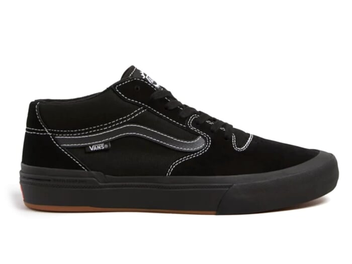 Vans "BMX Style 114" Shoes - Black/White/Black