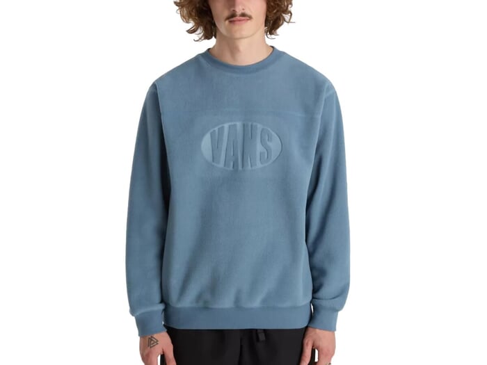 Vans "Carlo Polar Fleece Crew" Pullover - Bluestone