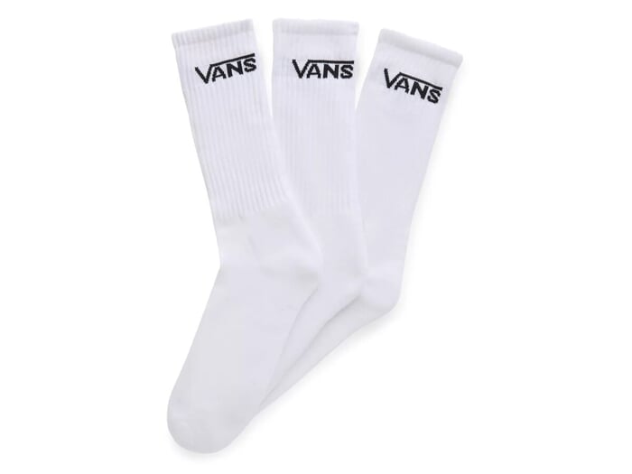 Vans  "Classic Crew ROX" Socken (3 Paar) - White/Black