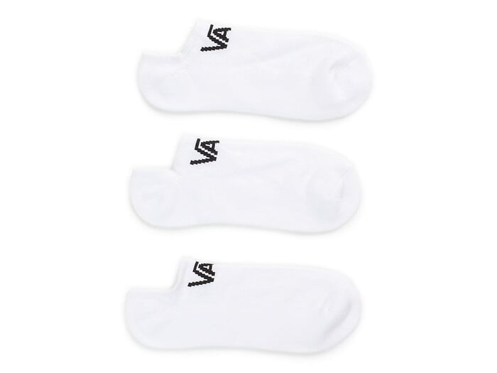 Vans "Classic Kick" Socks (3 Pair) - White/Black