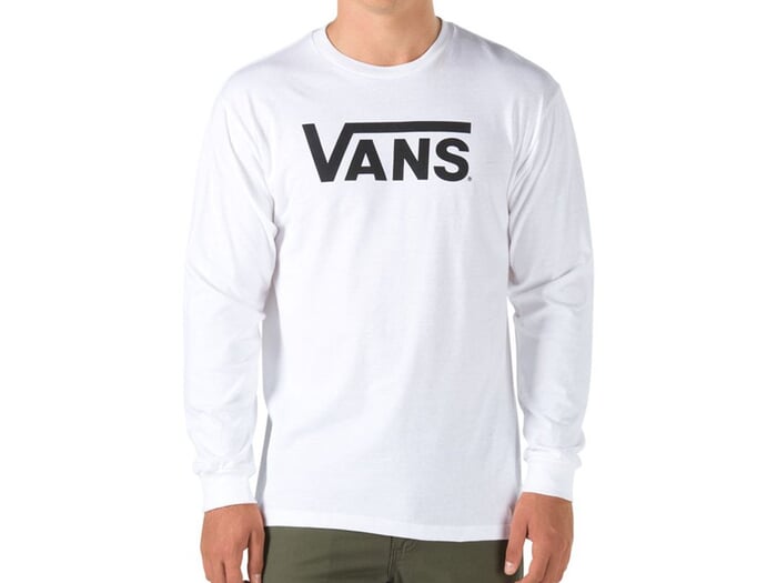 Vans "Classic LS" Longsleeve - White/Black