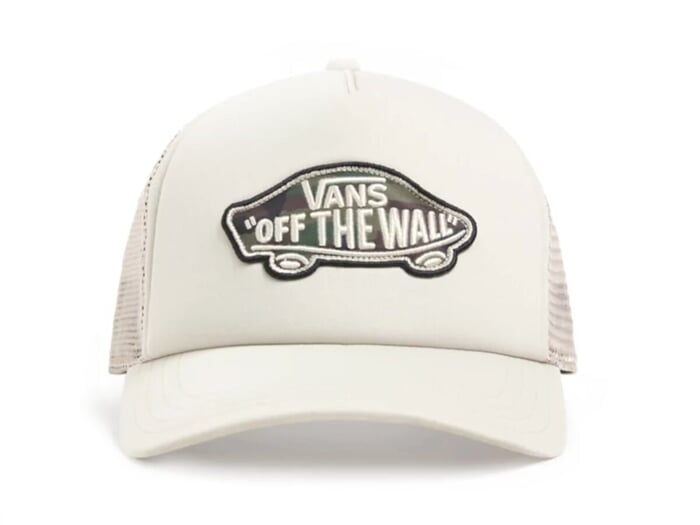 Vans "Classic Patch Curved Bill Trucker" Kappe - Beige Elm