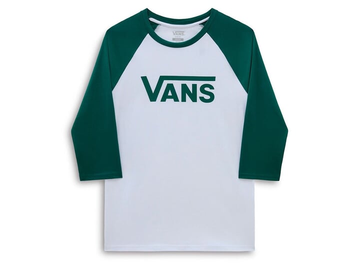 Vans t shirt 3/4 sale