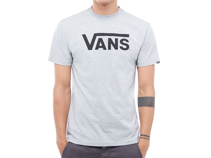 Vans "Classic" T-Shirt - Athletic Heather/Black