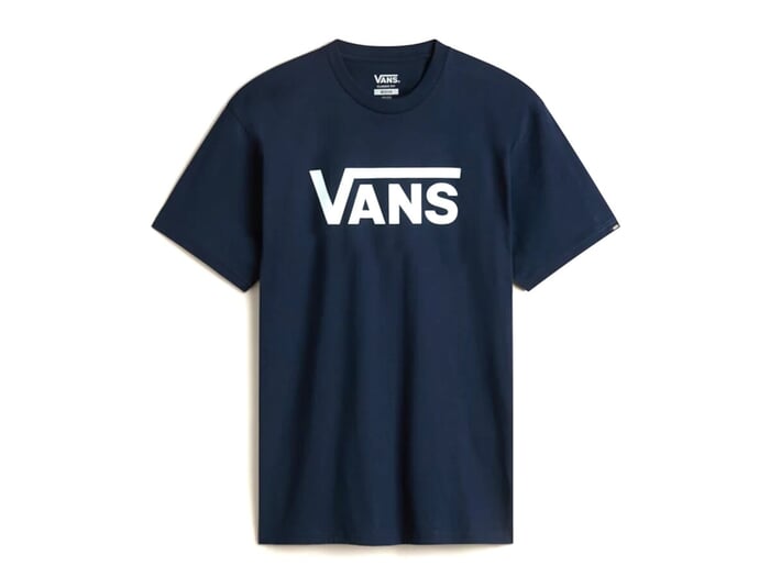 Vans "Classic" T-Shirt - Navy/Hint Of Mint