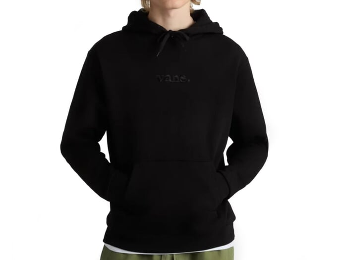 Vans "Essential Relaxed Crew" Hooded Pullover - Black