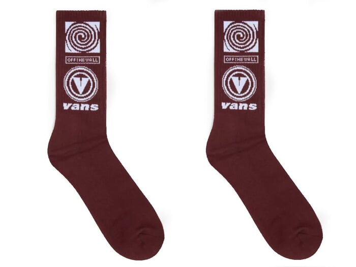 Vans "Faster Crew" Socken - Chocolate