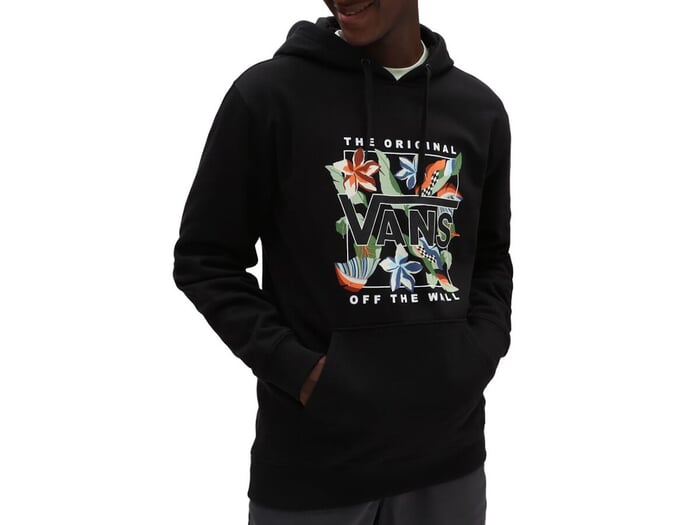 Vans "Lucid Floral" Hooded Pullover - Black