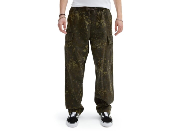 Vans "Range Cargo Baggy Tapered" Pants - Camo Green