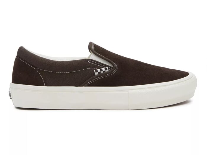 Vans "Skate Slip-On" Shoes - Chocolate Brown