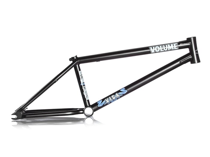 Volume Bikes "Visa" BMX Rahmen - Flat Trans Black