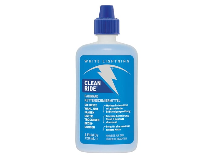 White Lightning "Clean Ride" Chain Lubricant - 120ml