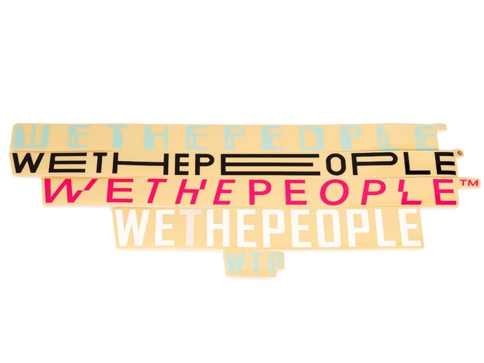 wethepeople "4Big V2" Stickerset