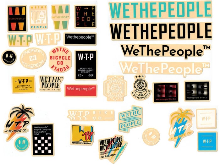 wethepeople "Brand" Stickerset