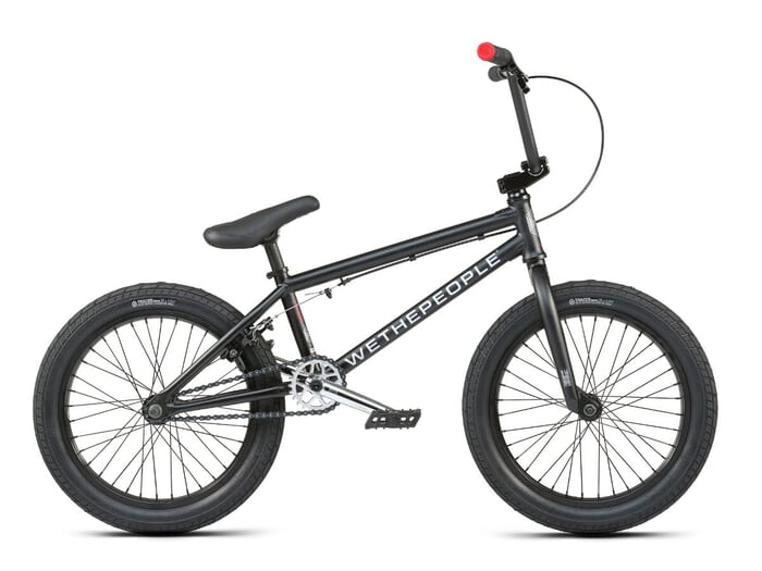 wethepeople "CRS 18" BMX Bike - 18 Inch | Matte Black