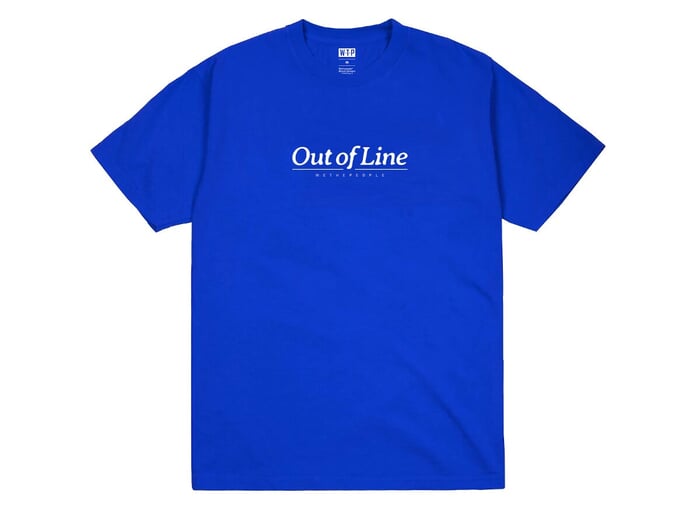 wethepeople "Cover" T-Shirt - Blue