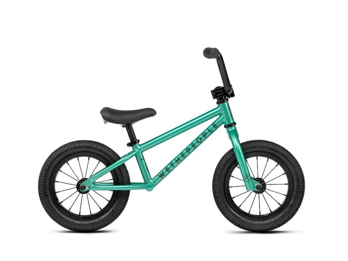 wethepeople "Prime 12" Balance" BMX Balance Bike - 12 Inch | Metallic Mint