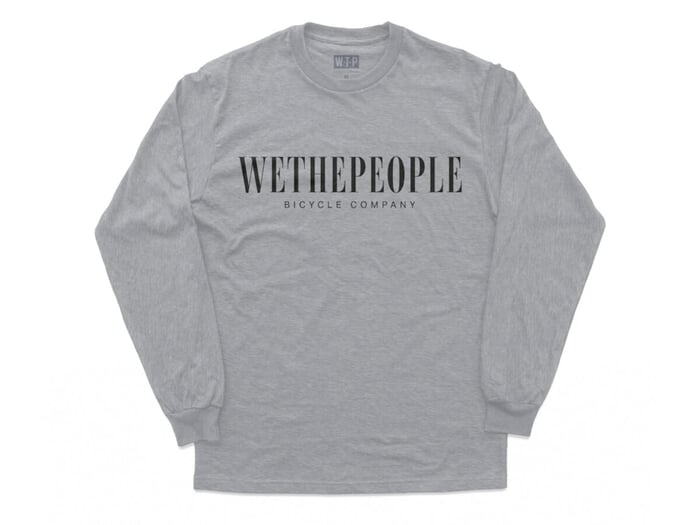 wethepeople "Signal" Longsleeve - Heather Grey