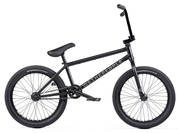 wethepeople "Trust FC" BMX Bike - Freecoaster | Matt Black / Black