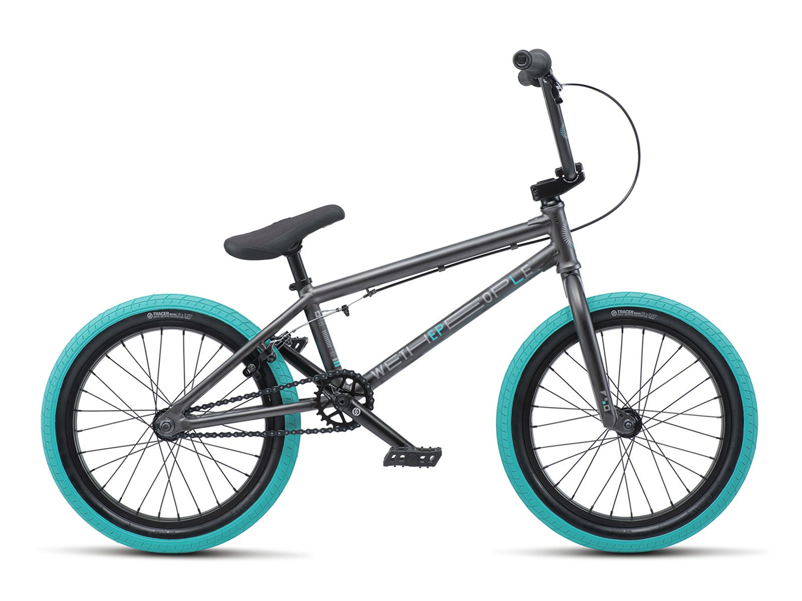 wethepeople "CRS 18" 2019 BMX Bike 18 Inch Matte Anthracite