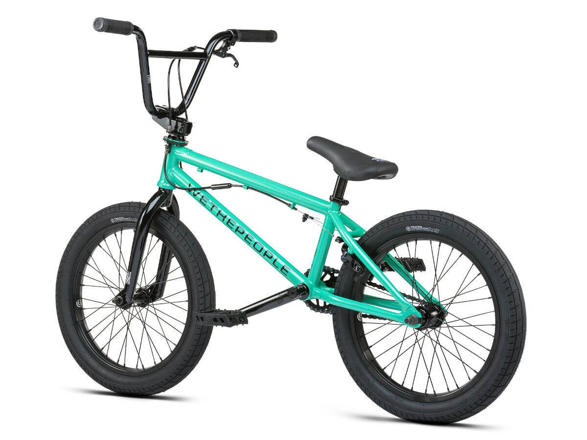 green 18 inch bike