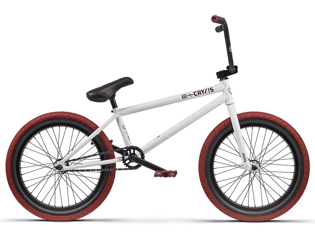 white bmx