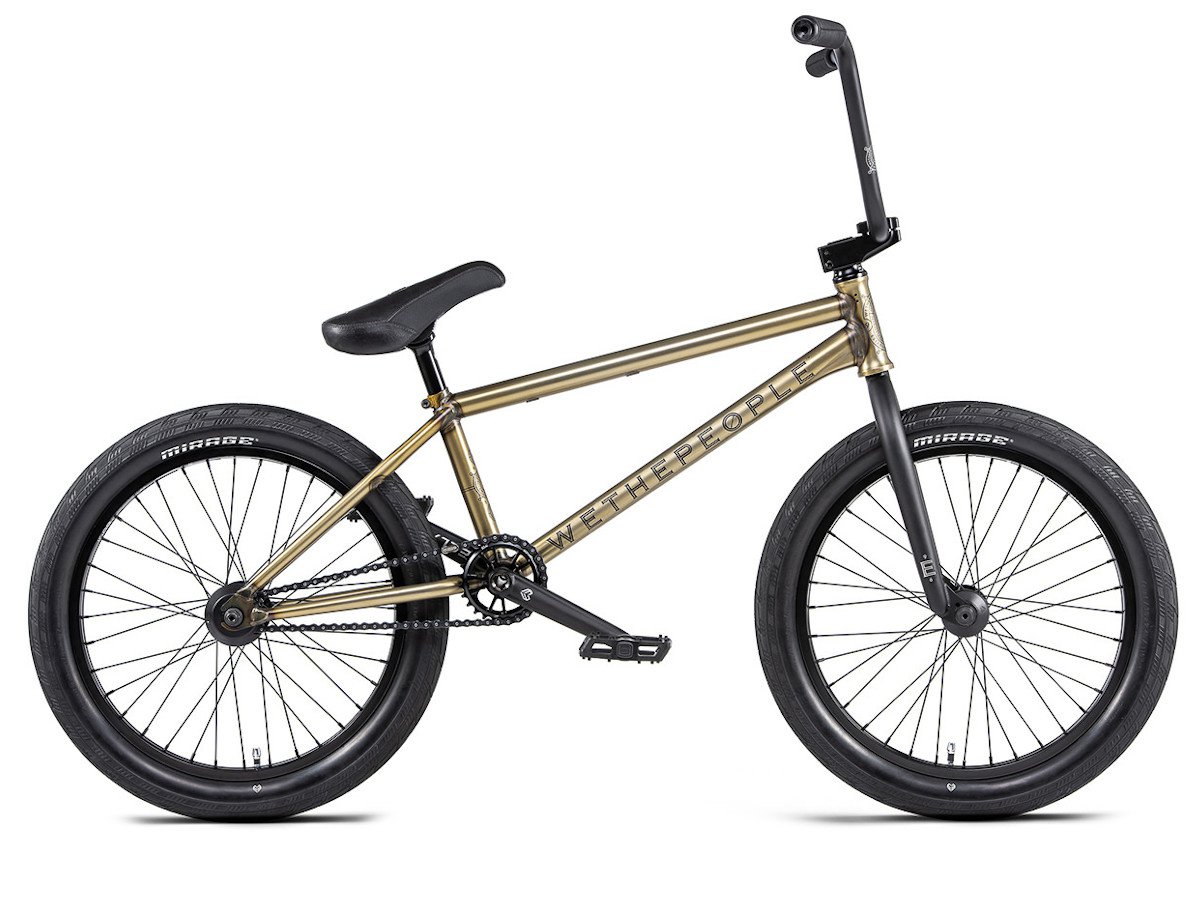 black and gold bmx bike