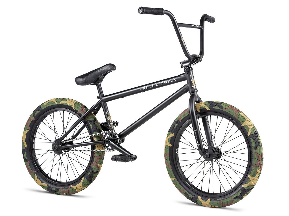 Wethepeople Justice 2020 Bmx Bike Matt Black Kunstform Bmx Shop